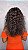 Lace front HD cabelo humano cacheado Gemma - Imagem 5