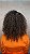 Peruca lace front cabelo humano cacheado afro Paula 91 - Imagem 5