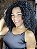 Peruca Half Wig Fibra Premium Lana Preta - Imagem 1