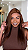 Peruca Cabelo Humano Fake Scalp Lisa Couro Cabeludo Perfeito 50 cm Castanho Claro - Imagem 1