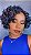 Peruca Deep Lace Cabelo Humano cacheado Michelle Grisalha - Imagem 5
