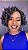 Peruca Deep Lace Cabelo Humano cacheado Michelle Grisalha - Imagem 2