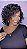 Peruca Lace Front Cabelo Humano Mona Preta - Imagem 2