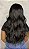 Peruca Lace Front Fibra Orgânica Joyce Preto 1B - Imagem 5