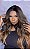 Peruca Lace Front Fibra Orgânica Joyce Morena Iluminada 8/30 - Imagem 1