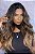 Peruca Lace Front Fibra Orgânica Joyce Morena Iluminada 8/30 - Imagem 3