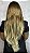 Peruca Lace Front Fibra Biovegetal Karen Loiro 613A - Imagem 4