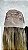 Peruca Lace Front Fibra Biovegetal Karen Loiro 613A - Imagem 6