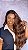 Peruca Lace Front Fibra Premium Jenny Mechas 27/33# - Imagem 2