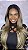 Peruca Lace Front Fibra Premium Helena Loira TAT4/10/16A - Imagem 1