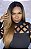 Peruca Lace Front Fibra Premium Beyoncé 1B/27 - Imagem 4