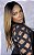 Peruca Lace Front Fibra Premium Beyoncé 1B/27 - Imagem 3