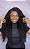 Peruca Cabelo Humano Silk Lace HD Cachos Wave 70cm - Imagem 1