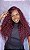 Peruca Cabelo Humano Fake Scalp HD Cacheada Lauren Marsala - Imagem 3