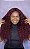 Peruca Cabelo Humano Fake Scalp HD Cacheada Lauren Marsala - Imagem 2