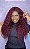 Peruca Cabelo Humano Fake Scalp HD Cacheada Lauren Marsala - Imagem 1