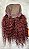 Peruca T Lace Cabelo Humano Cacheado Monique Marsala - Imagem 8