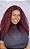 Peruca T Lace Cabelo Humano Cacheado Monique Marsala - Imagem 4