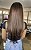 Peruca Lace Front Fibra Premium Emilia HD Morena Iluminada - Imagem 5