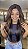 Peruca Lace Front Fibra Premium Emilia HD Morena Iluminada - Imagem 2