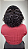 Peruca Miolo Lace Cabelo Humano Camila Lux Preta - Imagem 6