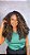 Peruca Lace Front HD Fibra Biovegetal Cacheada Rafaela Lux mechas 4/26 - Imagem 4