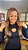 Peruca Lace Front Cabelo Humano Loiro Mechas Eloá - Imagem 1