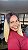 Peruca Lace Front Fibra Premium Hellen Loiro - Imagem 3
