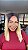 Peruca Lace Front Fibra Premium Hellen Loiro - Imagem 2