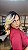 Peruca Lace Invisível Part Fibra Premium Jina Loira - Imagem 2