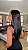 Peruca Lace Front Fibra Premium Geyza Preta - Imagem 3