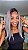 Peruca Lace Front Fibra Premium Kauane Platinada - Imagem 1