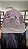 Peruca Lace Front Fibra Premium Mariana Preta - Imagem 5