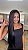 Peruca Lace Front Fibra Premium Mariana Preta - Imagem 4