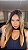 Peruca lace front fibra premium Sarah Loira - Imagem 1