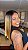 Peruca lace front fibra premium Sarah Loira - Imagem 3