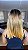 Peruca lace front fibra premium Sarah Loira - Imagem 5