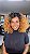 Peruca Lace Front Fibra Premium Cacheada Porsha Loiro 1B/27 - Imagem 4
