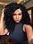 Peruca Lace Front Cabelo Humano Cacheado Kinky - Imagem 1