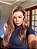 Peruca Lace Front Cabelo Humano Lady Bey - Imagem 1