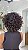 Peruca Cabelo Humano Cacheado Bárbara Borges Castanho Escuro - Imagem 5