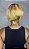 Peruca Lace Front Cabelo Humano Pixie Gabi Loiro 1b/27 - Imagem 3