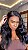 Peruca Silk Lace Fibra Premium HD Maria Preta - Imagem 1