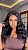 Peruca Silk Lace Fibra Premium HD Maria Preta - Imagem 3