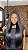 Peruca Lace Front Fibra Premium Luiza HD Preta - Imagem 1