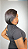 Lace Front HD Fibra Premium Virgo Preto 1B - Imagem 5
