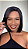 Lace Front HD Fibra Premium Virgo Preto 1B - Imagem 1