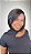 Lace Front HD Fibra Premium Virgo Preto 1B - Imagem 4