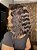 Lace Front HD Fibra Premium Tidal Deep Waver Mechas - Imagem 4