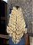 Lace Front HD Fibra Premium Ondulada Deep Waver 003 Loiro Dourado - Imagem 4